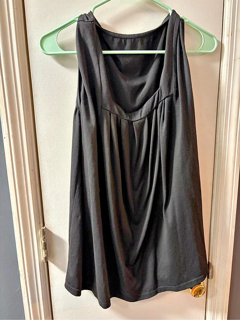 Tank top in Black Size 4XL